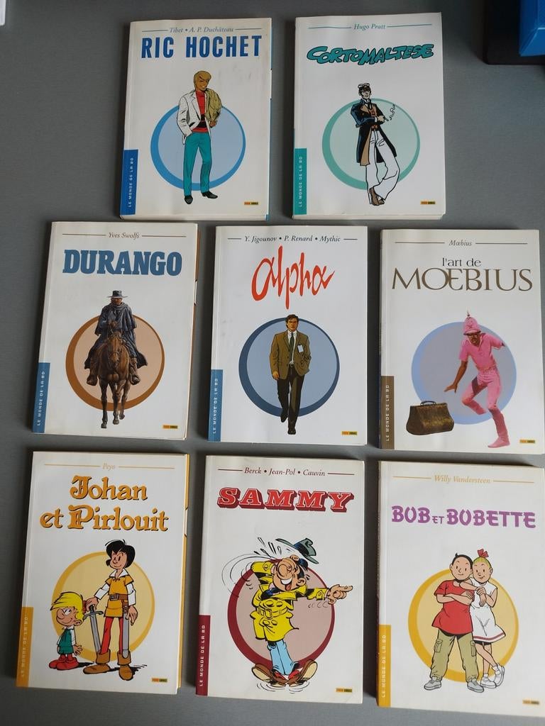 Le monde de la BD divers titres, Série complète ou Série, Enlèvement ou Envoi, Utilisé