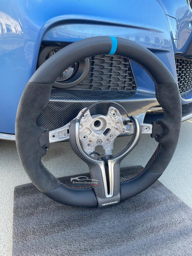 Bmw M stuur half alcantara/ half leer, F20 F21 F30 F32 etc, Auto-onderdelen, Besturing, Ophalen of Verzenden, Nieuw, BMW