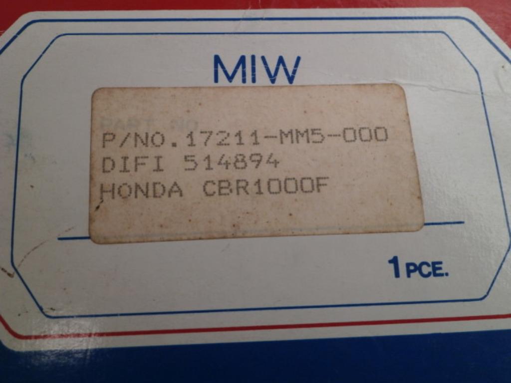 luchtfilters voor Honda (deel 3), Motos, Enlèvement ou Envoi, Neuf