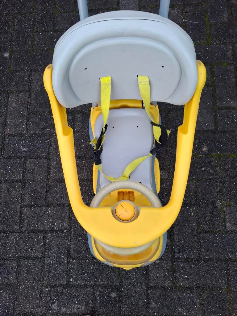 Vintage Berchet Loopauto loopwagen 3 in 1, Kinderen en Baby's, Speelgoed | Buiten | Speeltoestellen, Ophalen