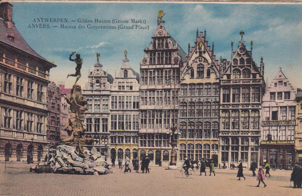 lot de CP Bruges, Arlon, Anvers, Bastogne, Collections, Cartes postales | Belgique, Enlèvement ou Envoi, Anvers