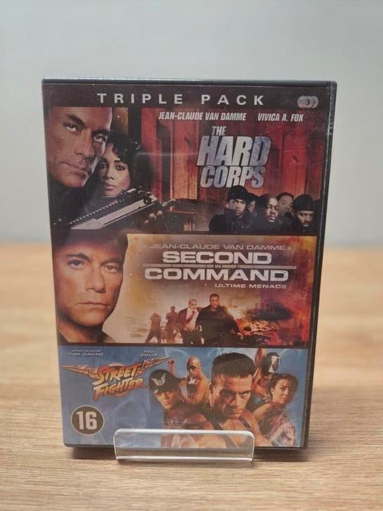 Jean-Claude Van Damme Triple Pack avec Street Fighter, Enlèvement ou Envoi, Comme neuf