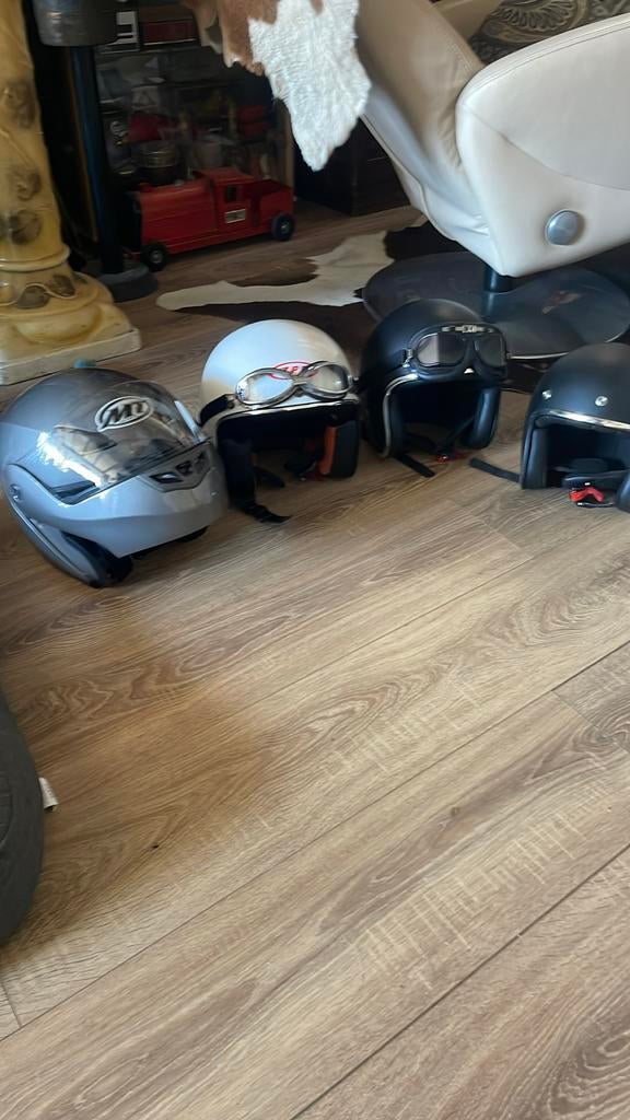 Motor helmen, Ophalen of Verzenden, S