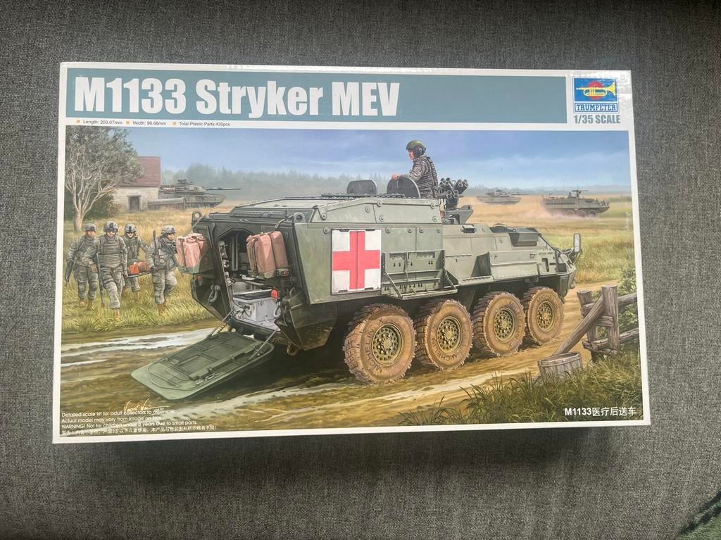 M1133 stryker Mev, Overige merken, Tank, 1:32 tot 1:50, Nieuw