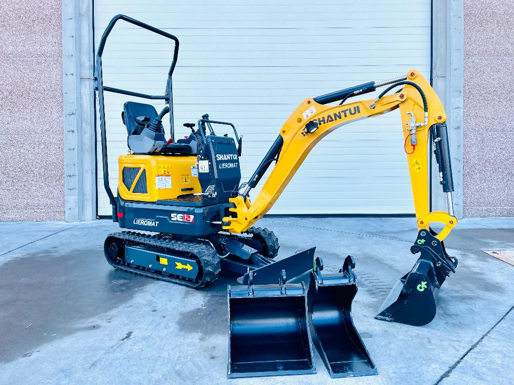 SHANTUI 1,2 t / MINIGRAVER/ BINNENDRAAIER, Tuin en Terras, Hakselaars, Ophalen of Verzenden