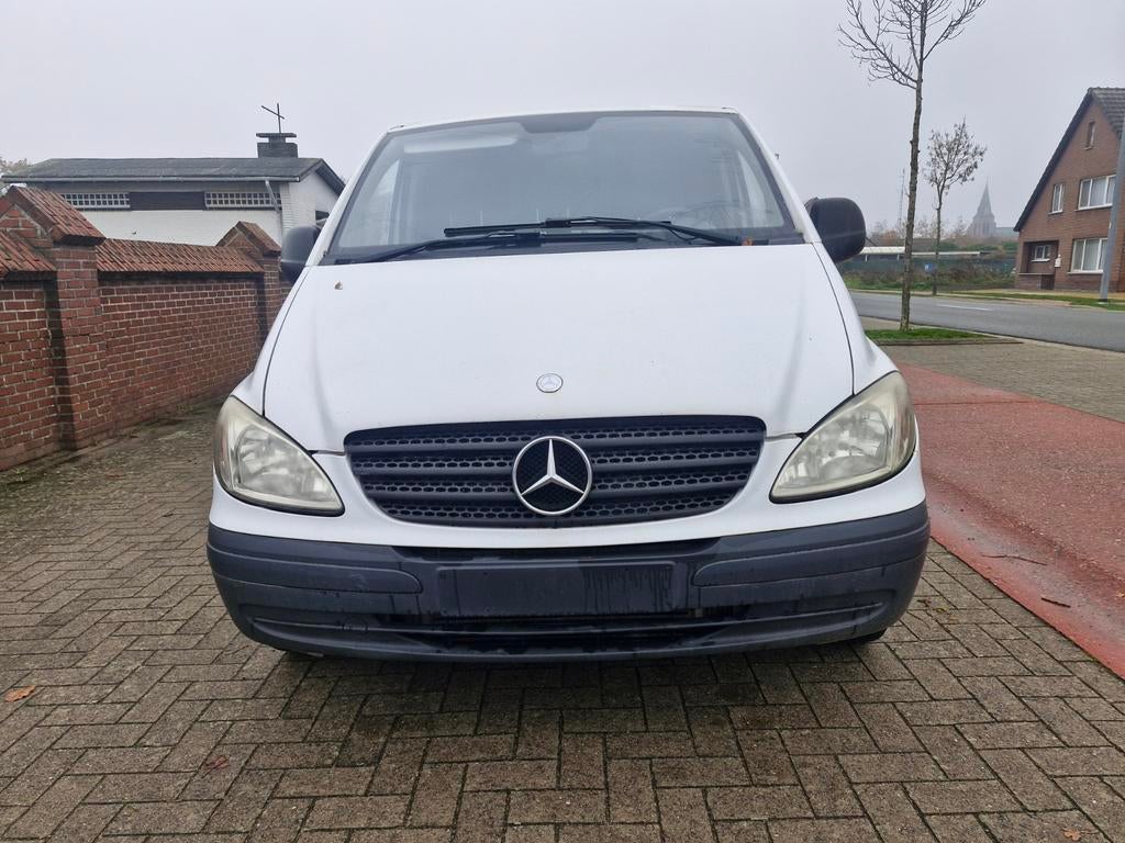 Mb vito 111cdi top staat gekeurd vvk, Zwart, 4 cilinders, Wit, Mercedes-Benz