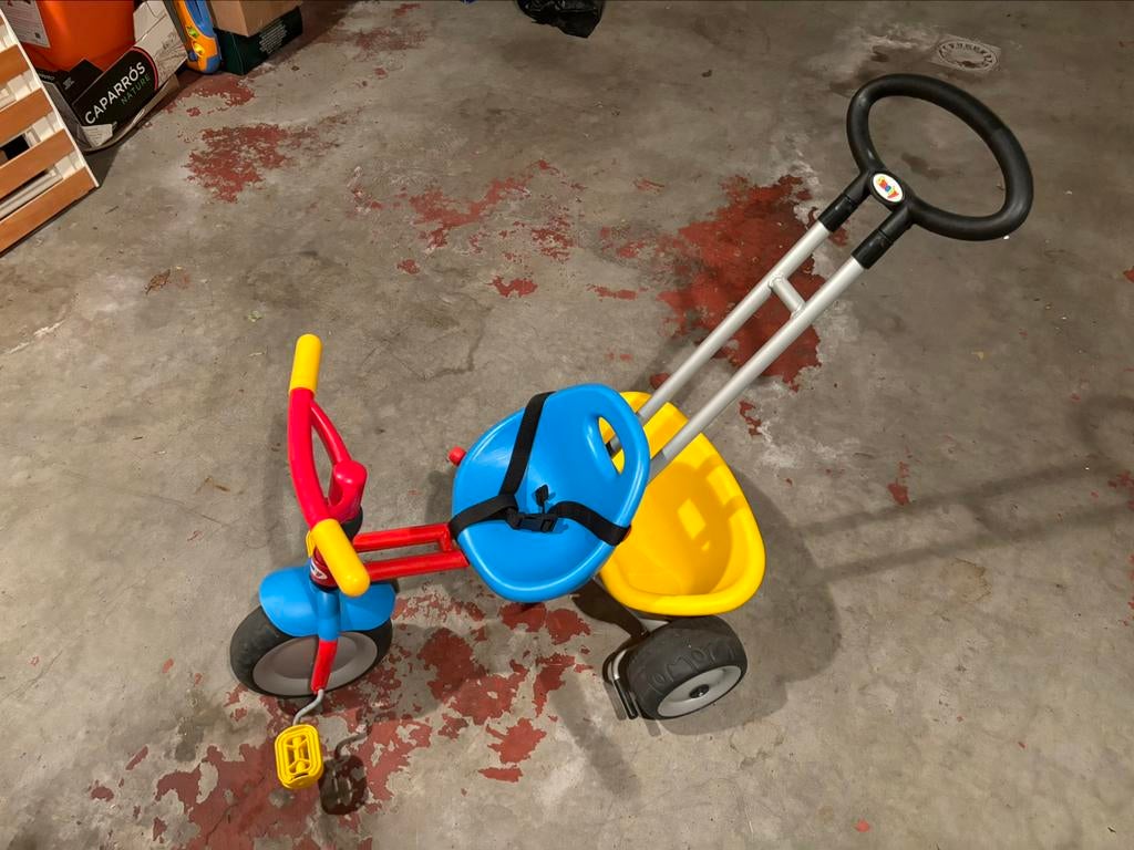 Tricycle SMOBY, Utilisé, Smoby, Tige de poussée