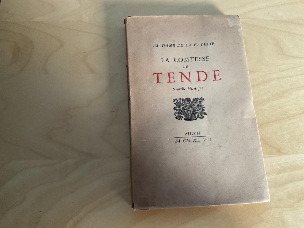 Genummerd boek van Madame de la Fayette, Gelezen, Europa overig, Ophalen of Verzenden, Madame de la Fayette