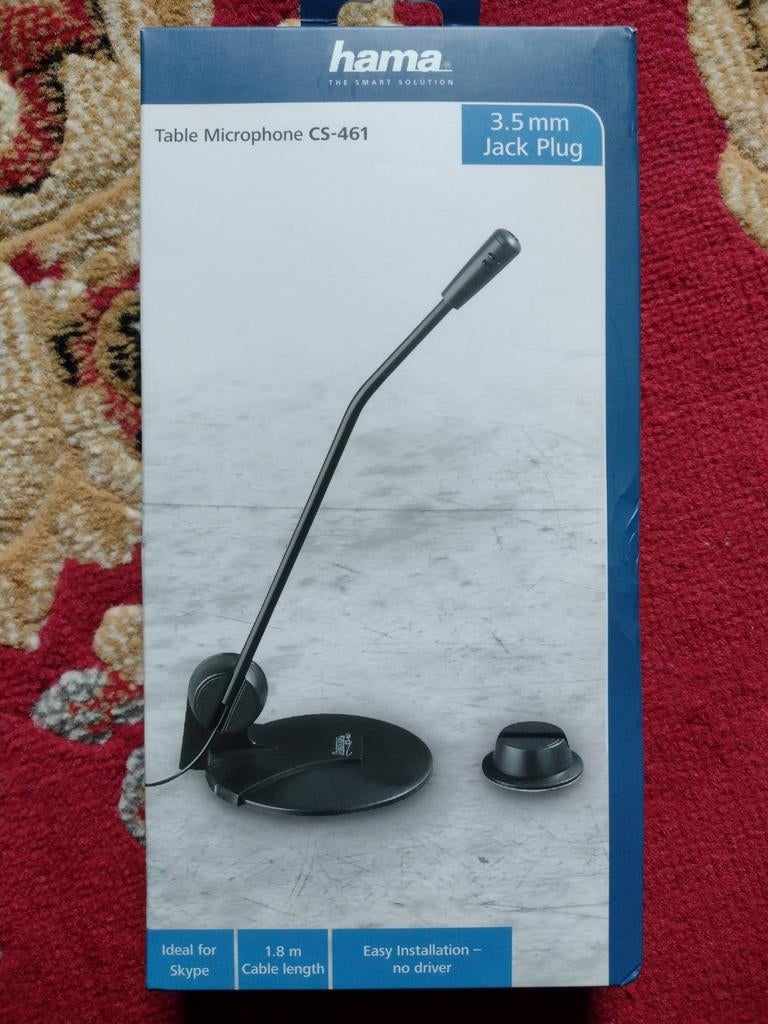 Tafel microphone - zie fotos, Enlèvement, Neuf