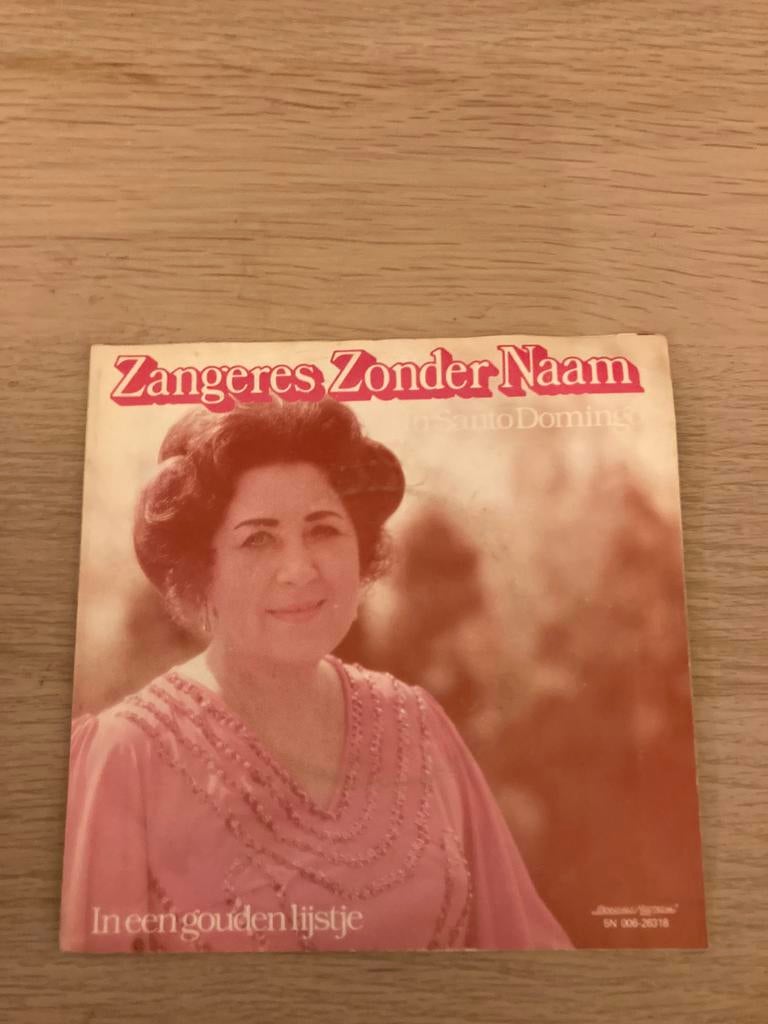 Zangeres zonder naam, Cd's en Dvd's, Vinyl Singles, Ophalen, Zo goed als nieuw