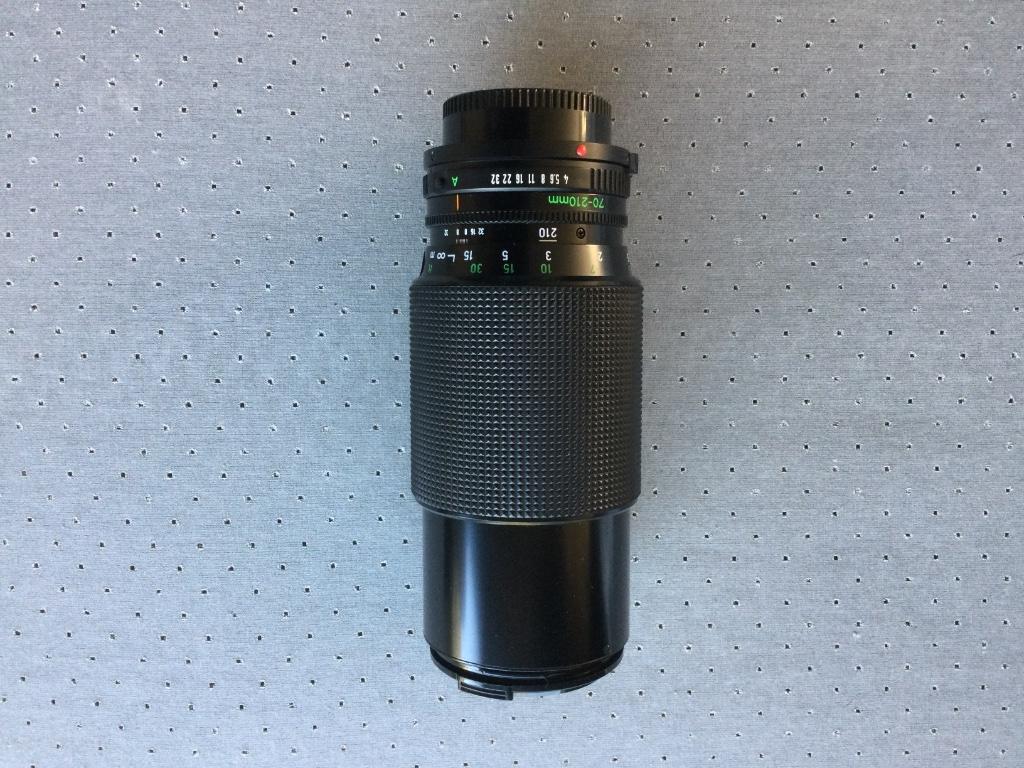 objectif zoom Canon 70-210, TV, Hi-fi & Vidéo, Enlèvement, Comme neuf, Objectif macro