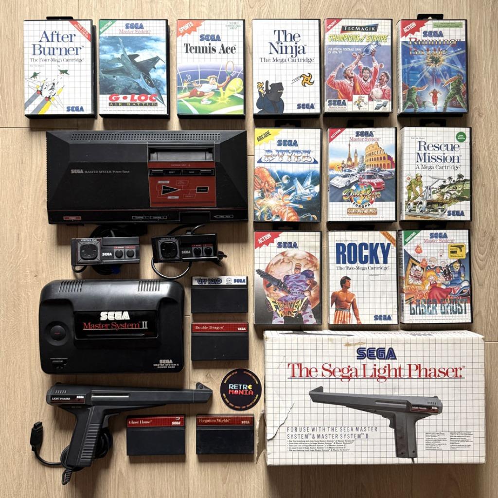 Sega Master System-consoles + spellen, Ophalen of Verzenden, Zo goed als nieuw, Master System