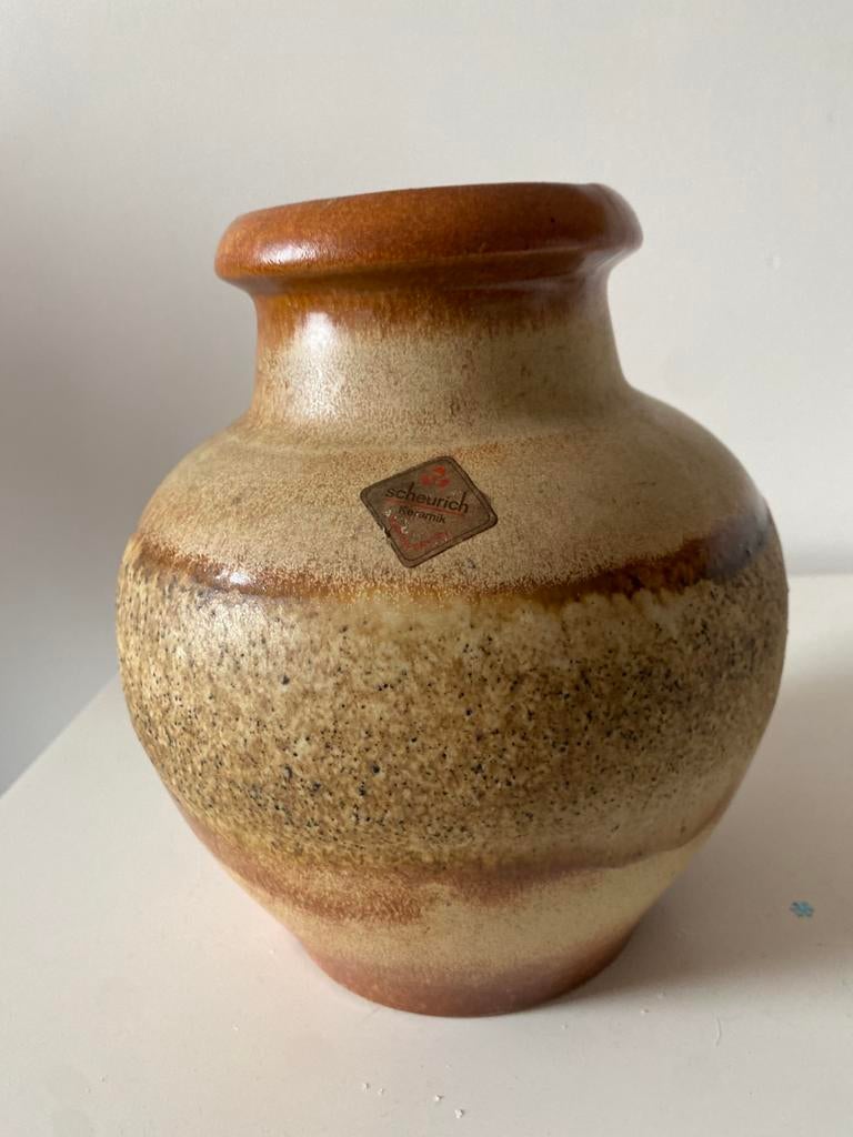 West-Duitsland Scheurich Vintage vaas, Antiek en Kunst, Ophalen of Verzenden