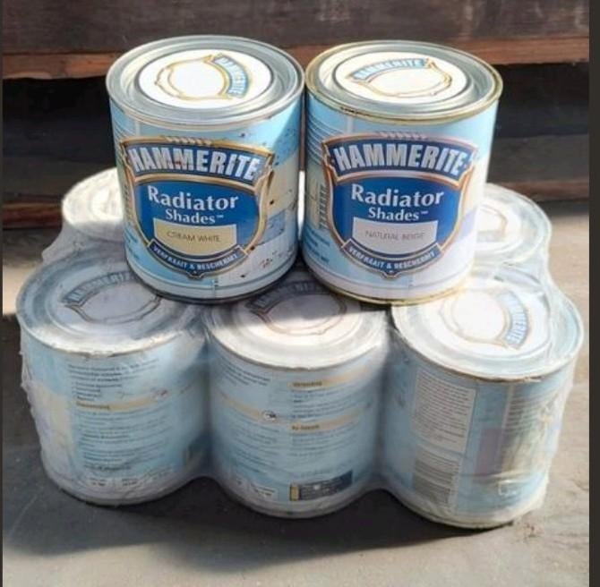 Peinture pour radiateur Hammerite, peinture pour radiateur,, Bricolage & Construction, Enlèvement ou Envoi, Neuf, Beige, Peinture