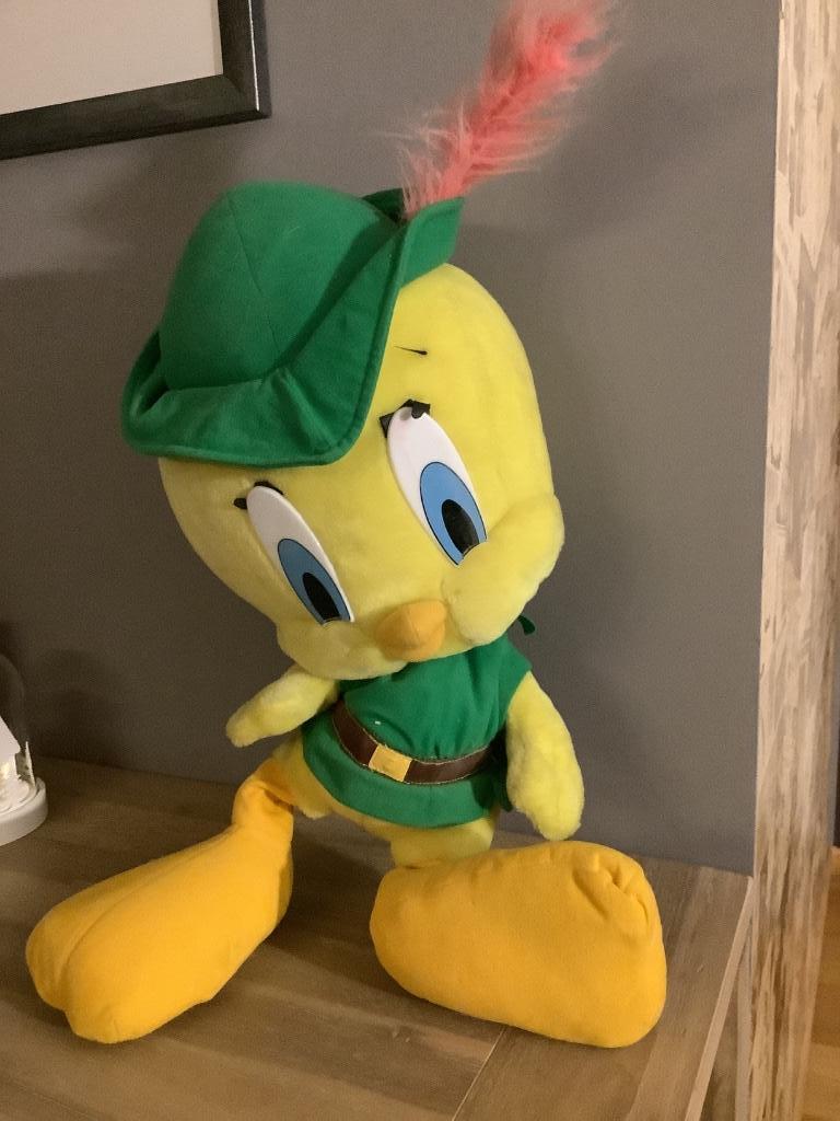 Peluche géante Titi H 60 cm, Ophalen of Verzenden, Gebruikt, Overige typen