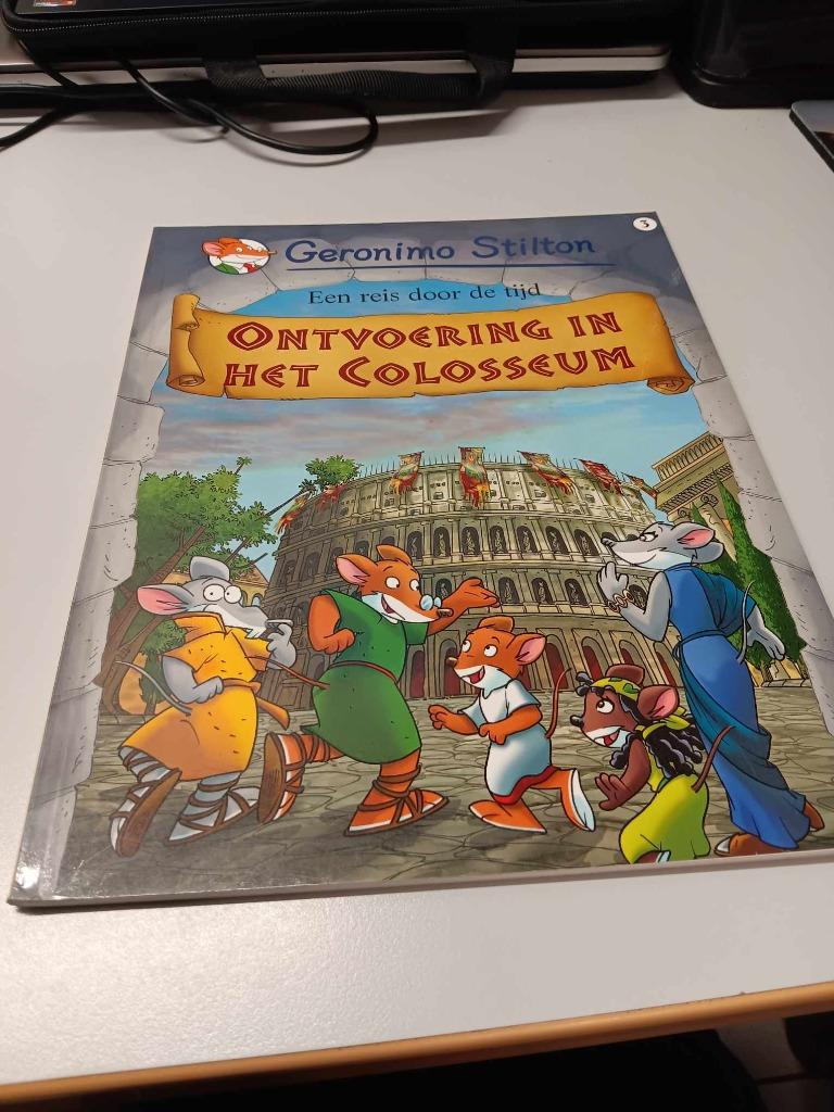 strip Geronimo Stilton, Boeken, Stripverhalen, Eén stripboek, Ophalen of Verzenden, Zo goed als nieuw, Geronimo Stilton