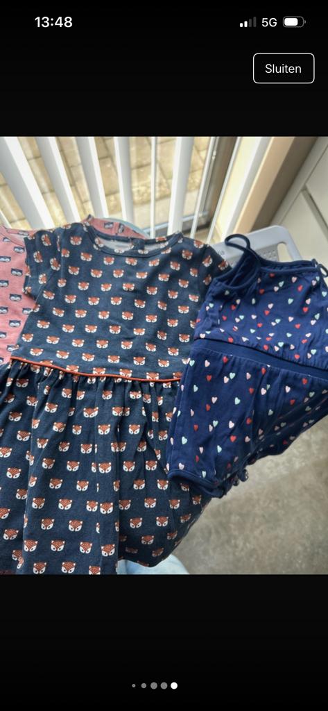 Pakket Meisjeskleding - Maat 74, Kinderen en Baby's, Ophalen of Verzenden, Zo goed als nieuw, Maat 74