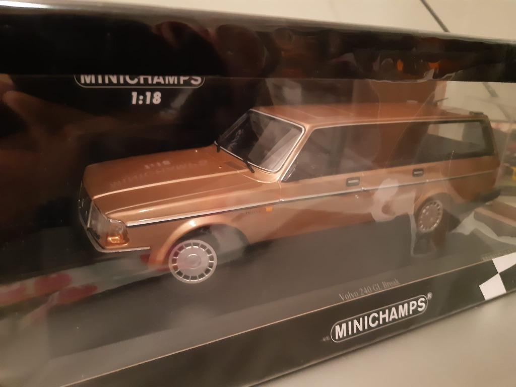 1/18 Minichamps Volvo 240 GL break, Ophalen of Verzenden, Nieuw, Auto, MiniChamps