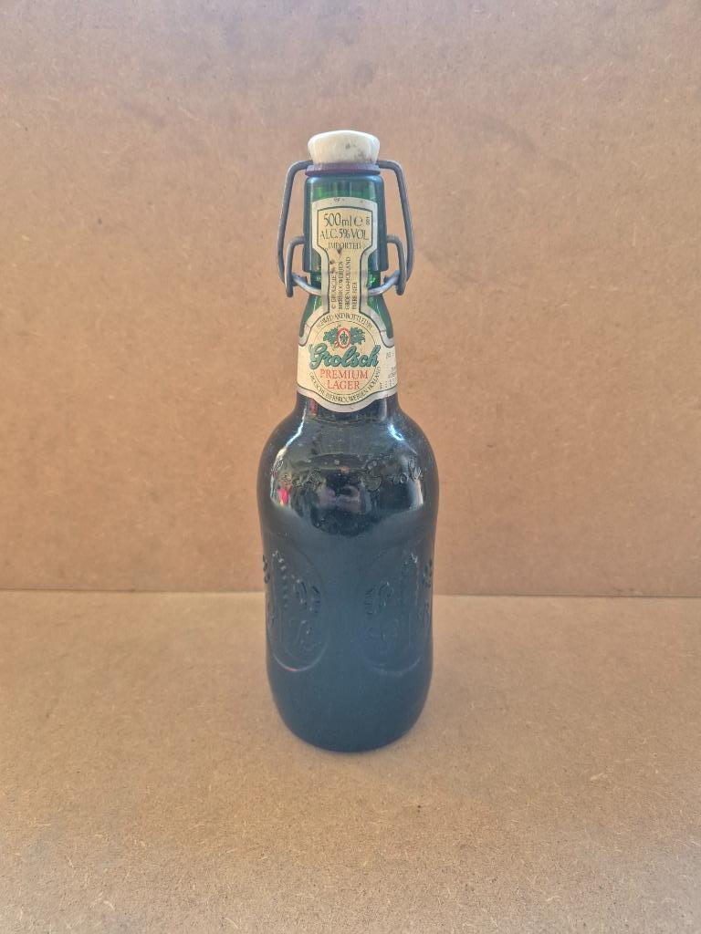 Bouteille de bière Grolsch (modèle 1), Verzamelen, Biermerken, Ophalen of Verzenden, Gebruikt, Flesje(s), Grolsch