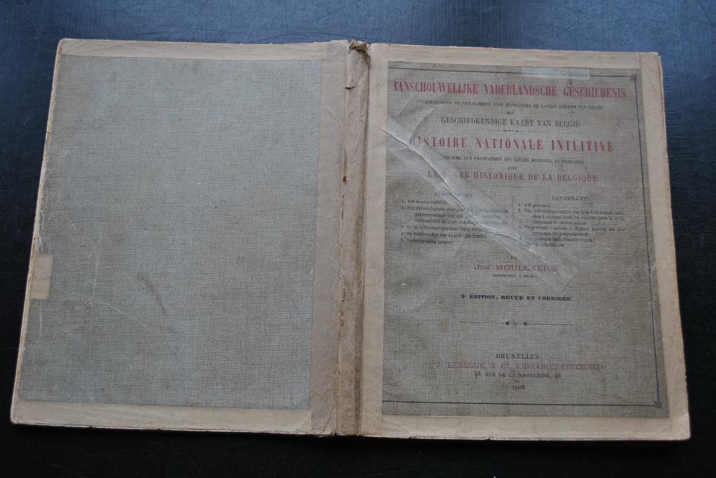 HISTOIRE NATIONALE INTUITIVE AANSCHOUWELIJKE GESCHIEDENIS, Enlèvement ou Envoi, Utilisé, MOULCKERS