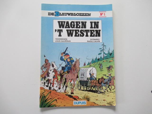 blauwbloezen...nr.1...wagen in 't westen, Ophalen of Verzenden, Zo goed als nieuw