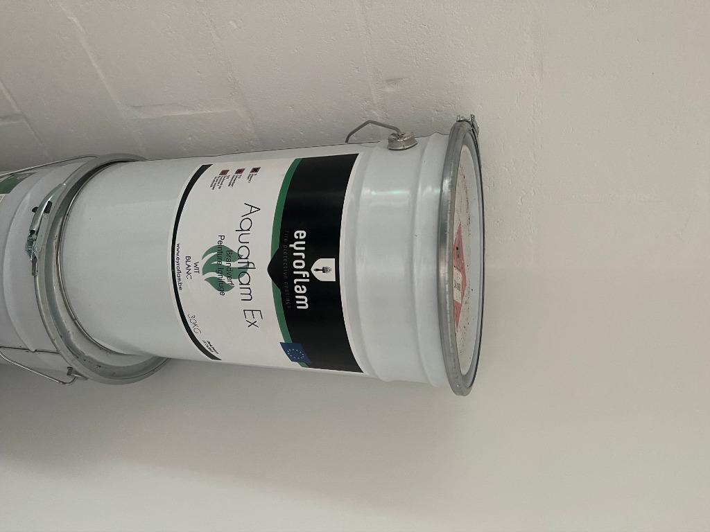 Eyroflam Aquaflam Ex Brandverf (brandwerend), Doe-het-zelf en Bouw, Wit, Nieuw, Ophalen of Verzenden, Verf