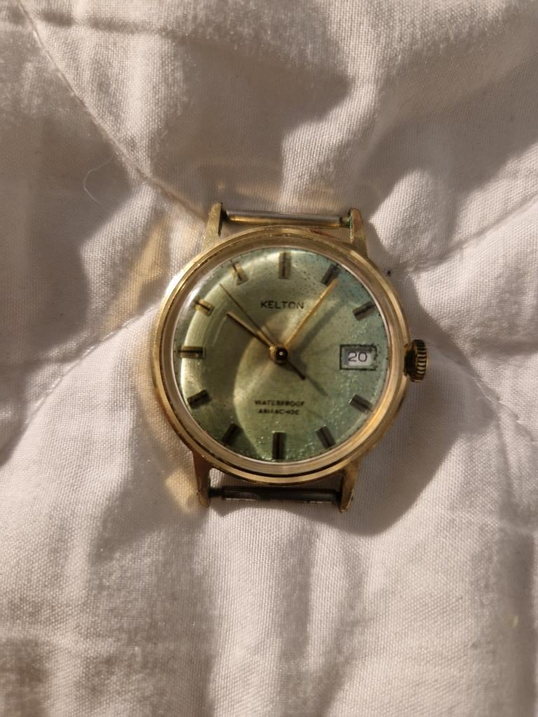 Montre kelton vintage, Collections, Collections Autre, Enlèvement, Utilisé