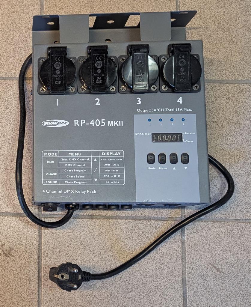 Showtec RP-405 MKII switchpacks, Ophalen, Zo goed als nieuw, Overige typen