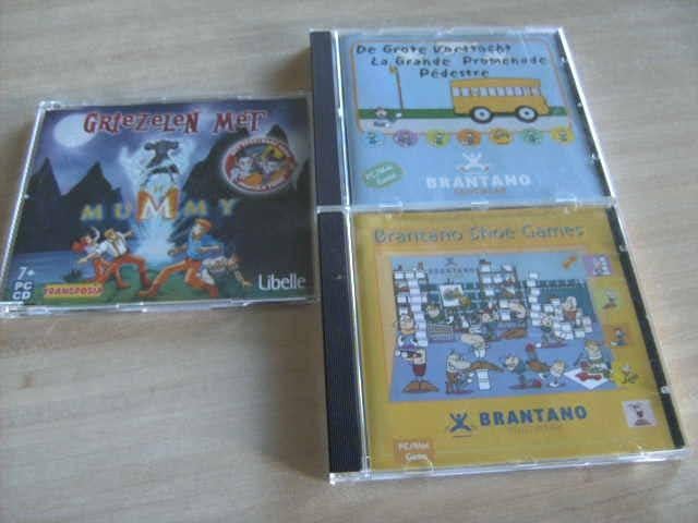 CD-rom Griezelen met MUMMY., Enlèvement ou Envoi, Comme neuf, Fable ou Conte (de fées), 3 à 5 ans