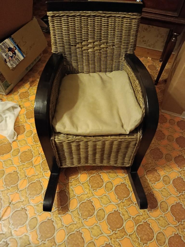 Rocking chair voor kinderen, Enlèvement