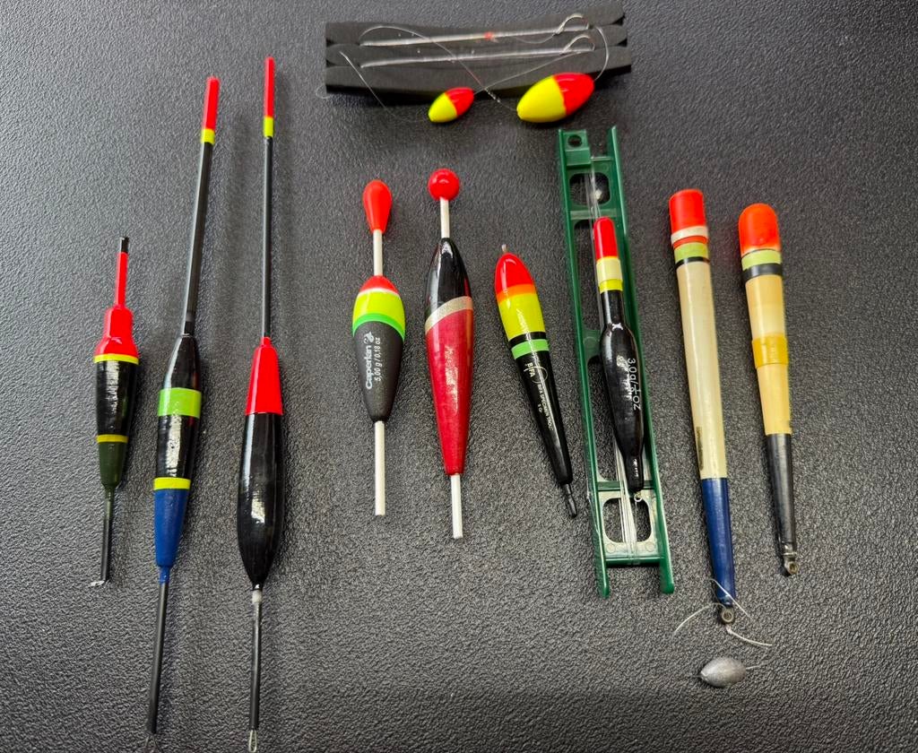 Set Dobbers, Watersport en Boten, Ophalen, Zo goed als nieuw