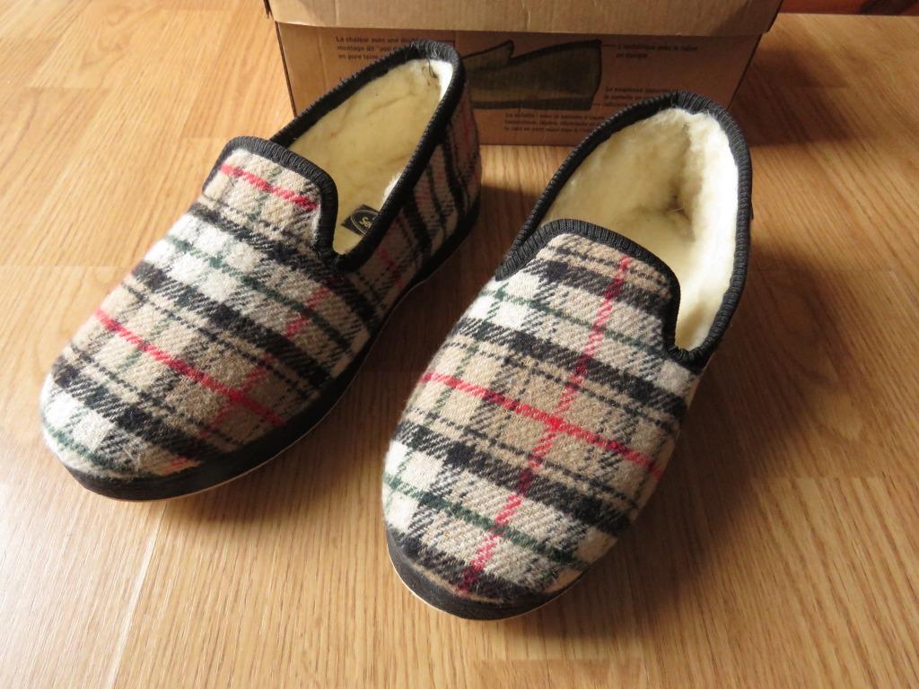 pantoufles charentaises pour homme Taille 40 Semelflex, Enlèvement ou Envoi, Comme neuf, Brun, Pantoufles