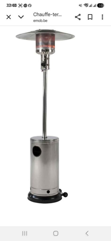 Chauffage de terrasse à louer, Jardin & Terrasse, Enlèvement