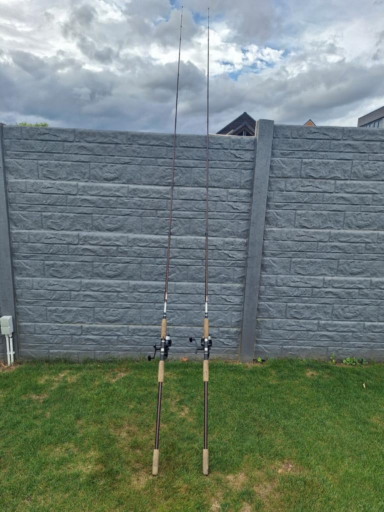 2 bifa hengels met molens, Watersport en Boten, Ophalen