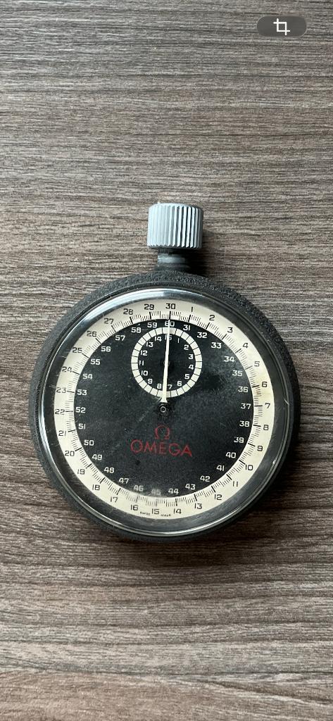 Vintage Omega stopwatch chrono, Ophalen, Gebruikt, Omega