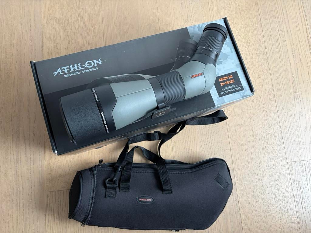 Athlon argos hd 20-60x85, Audio, Tv en Foto, Ophalen, Zo goed als nieuw