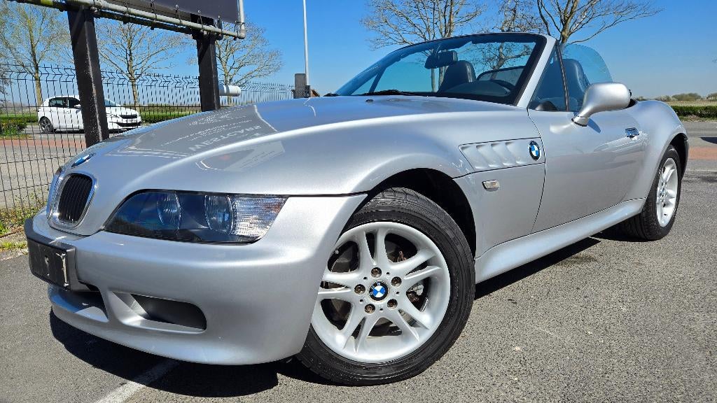 BMW Z3 ROADSTER 1.9 116 PK 181000 KM, Auto's, Achterwielaandrijving, Zwart, 4 cilinders, Cabriolet