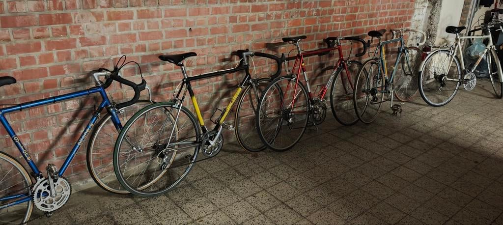 4 koersfiets racefiets, retro - vintage- 55cm - 56cm maat, Fietsen en Brommers, Ophalen