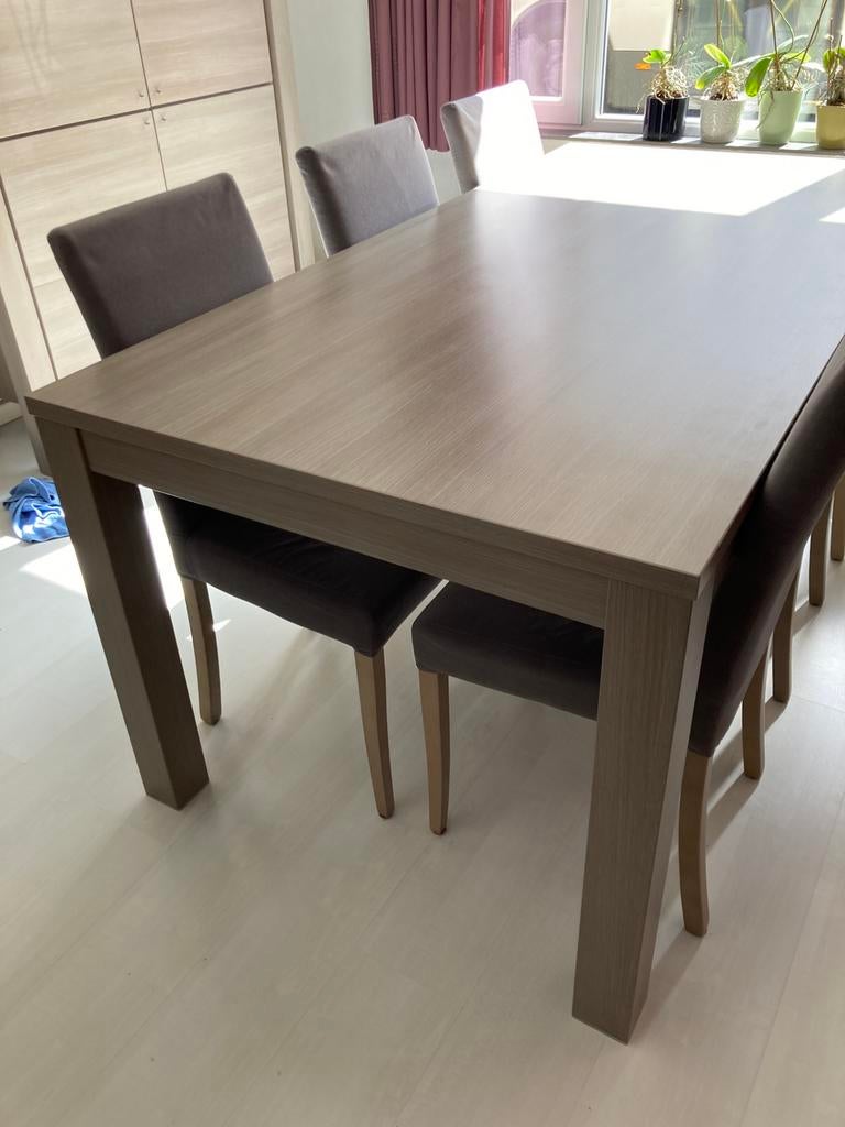 Mooie eetplaats, Huis en Inrichting, Complete eetkamers, Ophalen, Zo goed als nieuw, Modern, 4 tot 6 stoelen