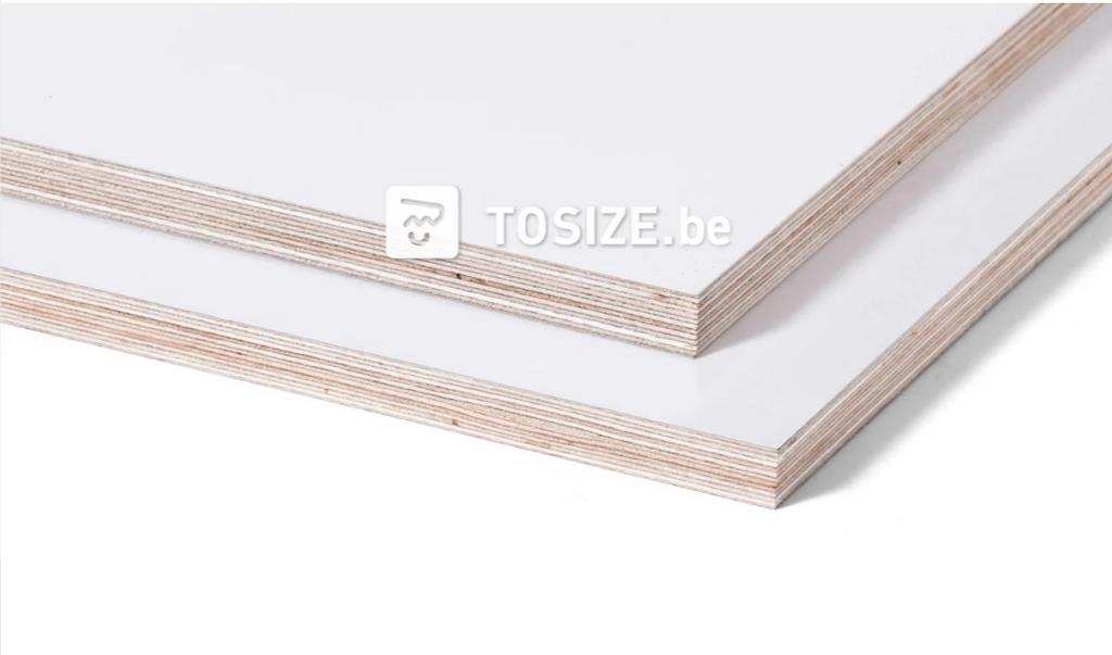 Witte berken betonplex glad 2.50mx1.25m 18mm, Bricolage & Construction, Enlèvement ou Envoi, Neuf, Bétonplex, Moins de 20 mm