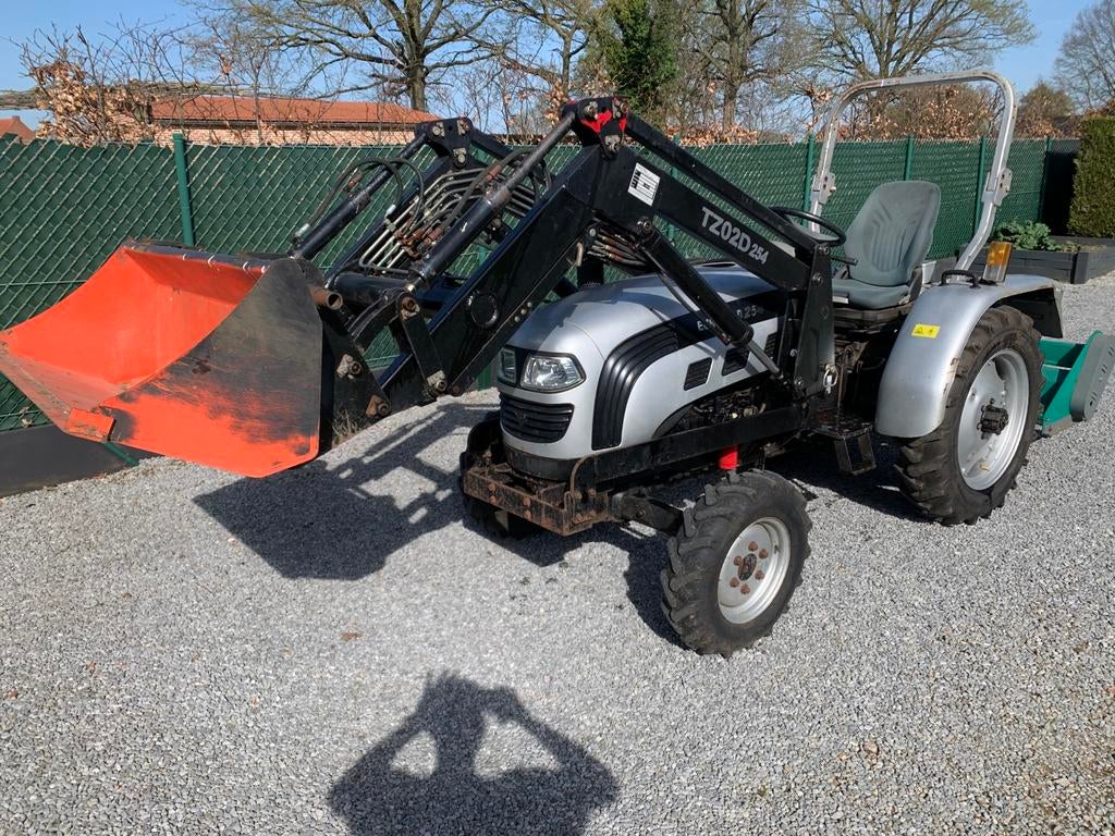 Mini tractor, Ophalen, Zo goed als nieuw