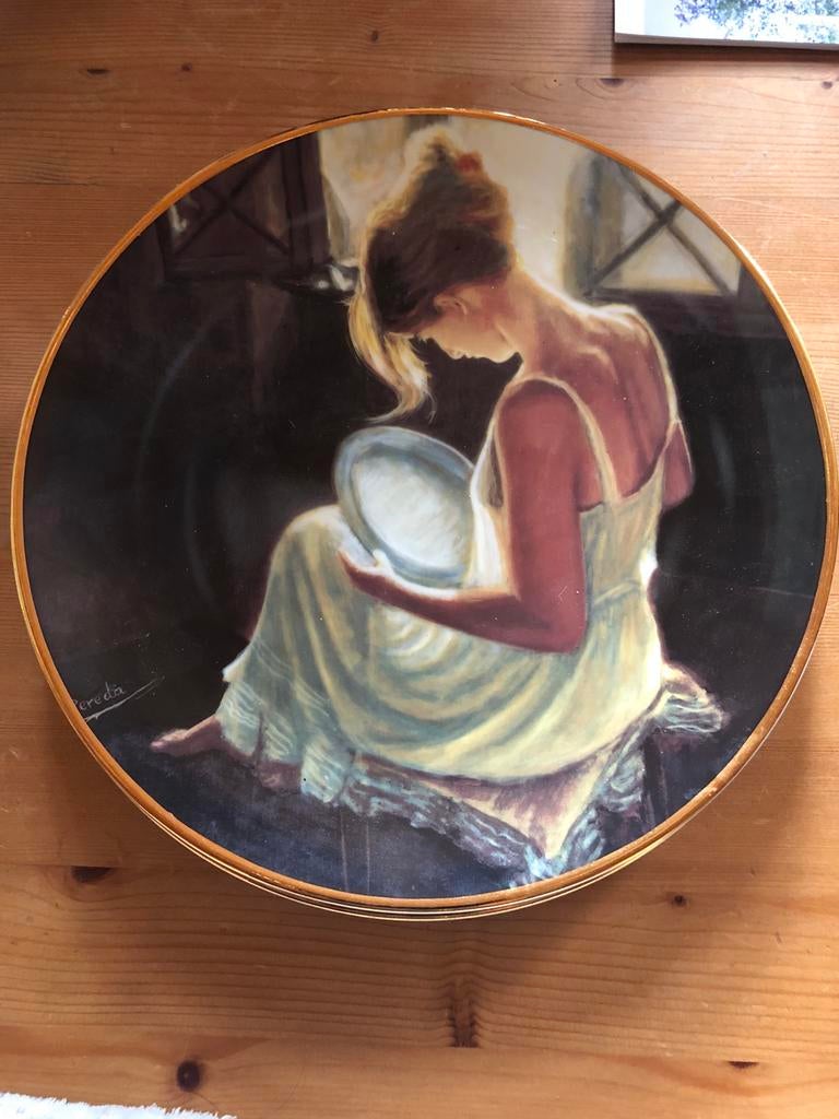 Assiettes porcelaine de Limoges, Enlèvement