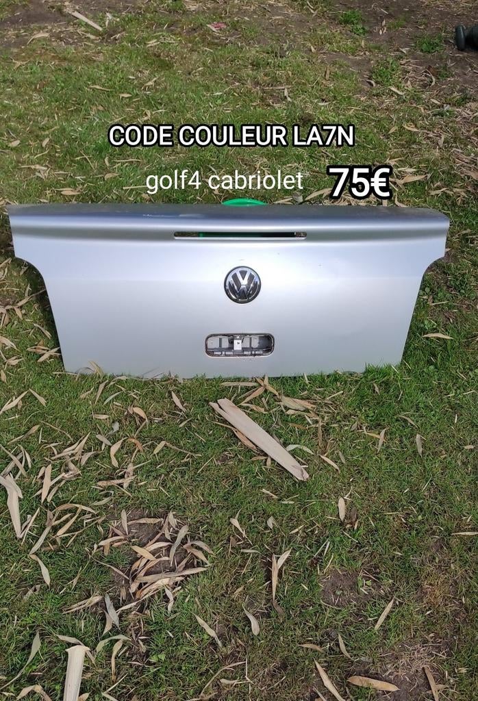 VW golf 4 cabriolet achterbak overige onderdelen zie foto's, Auto-onderdelen, Gebruikt, Achter, Volkswagen, Achterklep