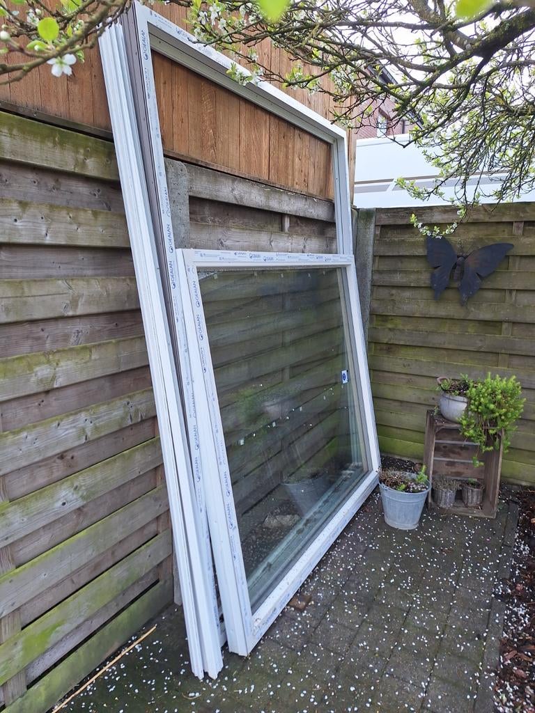 Pvc raam met glas, Enlèvement