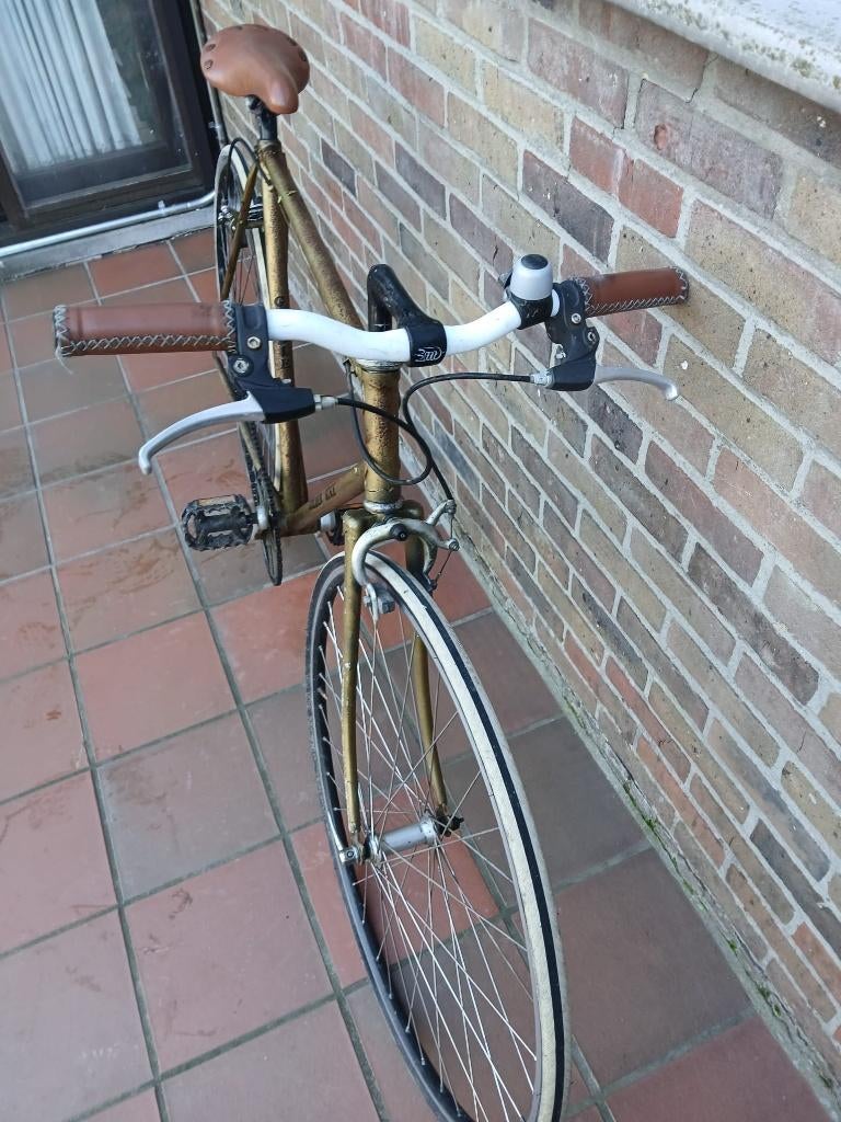Retro herenfiets, Fietsen en Brommers, Gebruikt, Versnellingen, 53 tot 57 cm, Ophalen