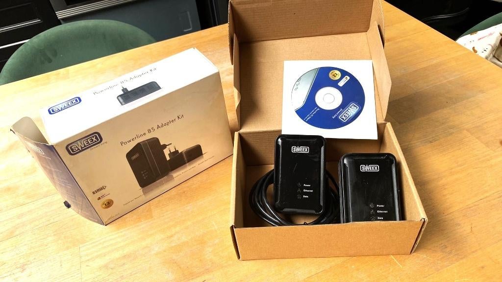 sweex powerline 85 adaptateur wifi partout!, Computers en Software, WiFi-versterkers, Ophalen of Verzenden