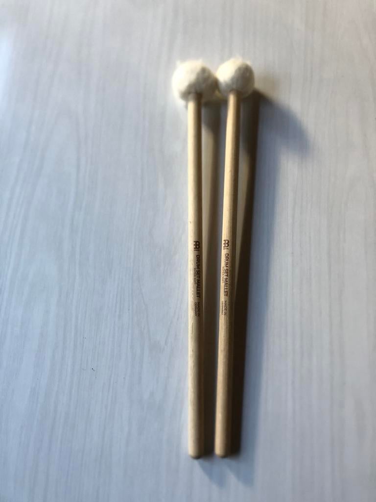 Meinl drum mallets super soft, Ophalen, Gebruikt