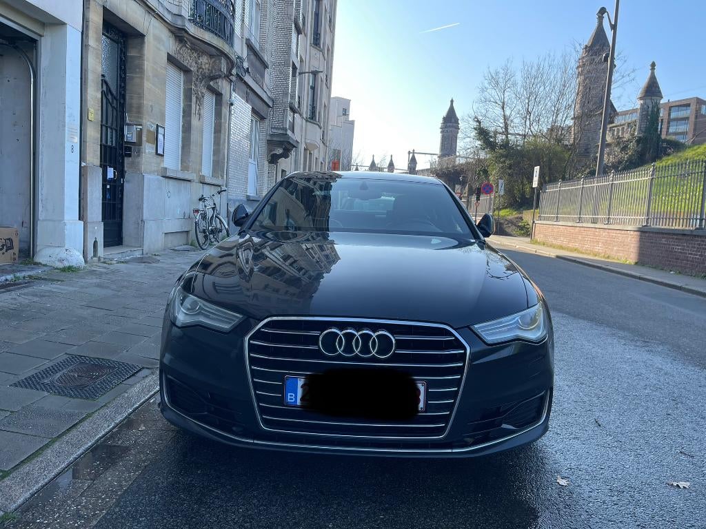 Audi A6 limousine, Auto's, Audi, 4 deurs, Zwart, Leder, Particulier