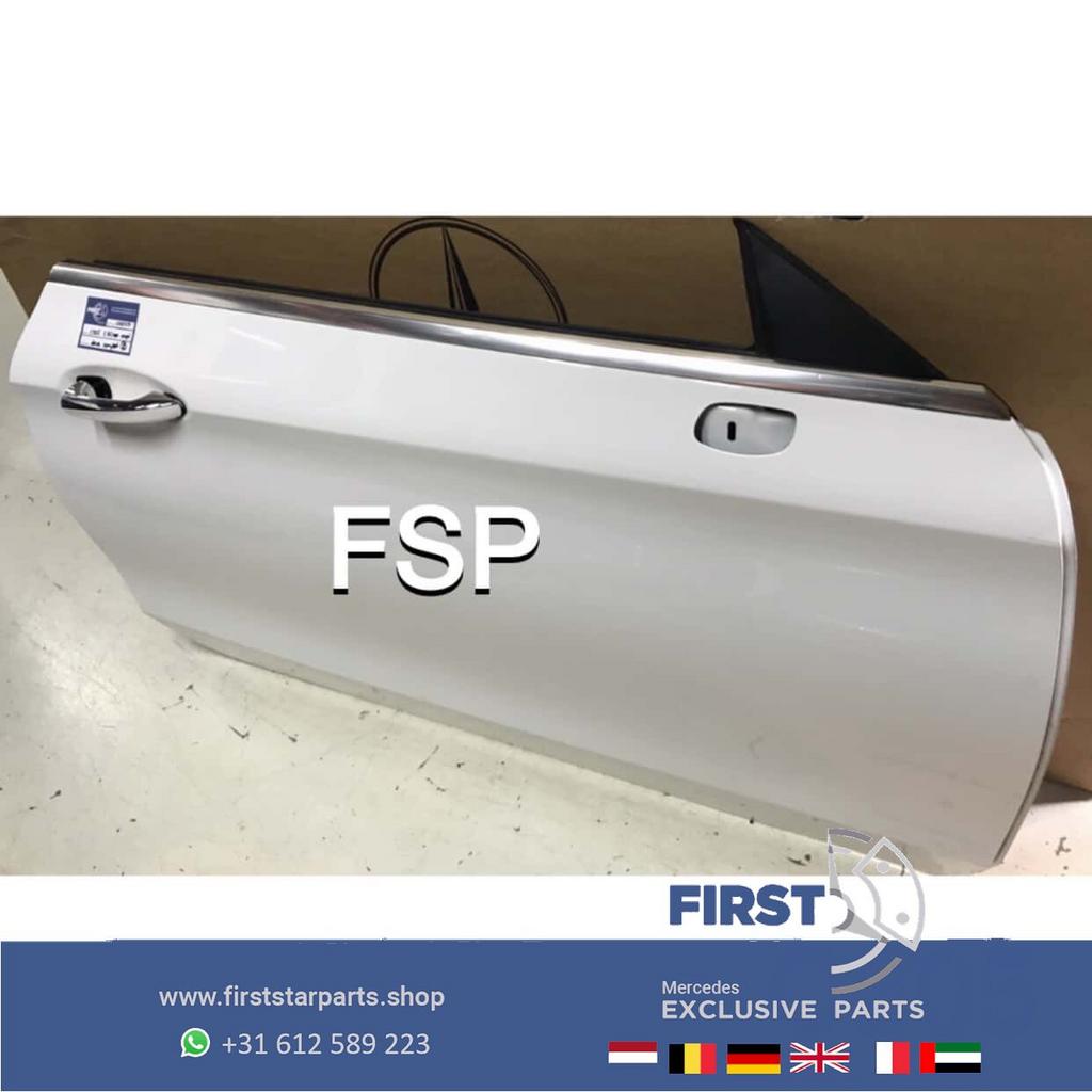 C205 W205 COMPLEET PORTIER WIT RECHTS COUPÉ CABRIO DEUR Merc, Gebruikt, -, Deur, Rechts