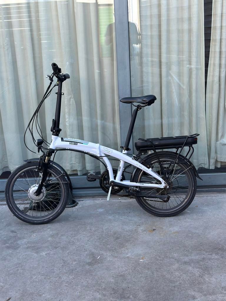 Elektrische Veloci Vouwfiets, Ophalen, Zo goed als nieuw, 50 km per accu of meer